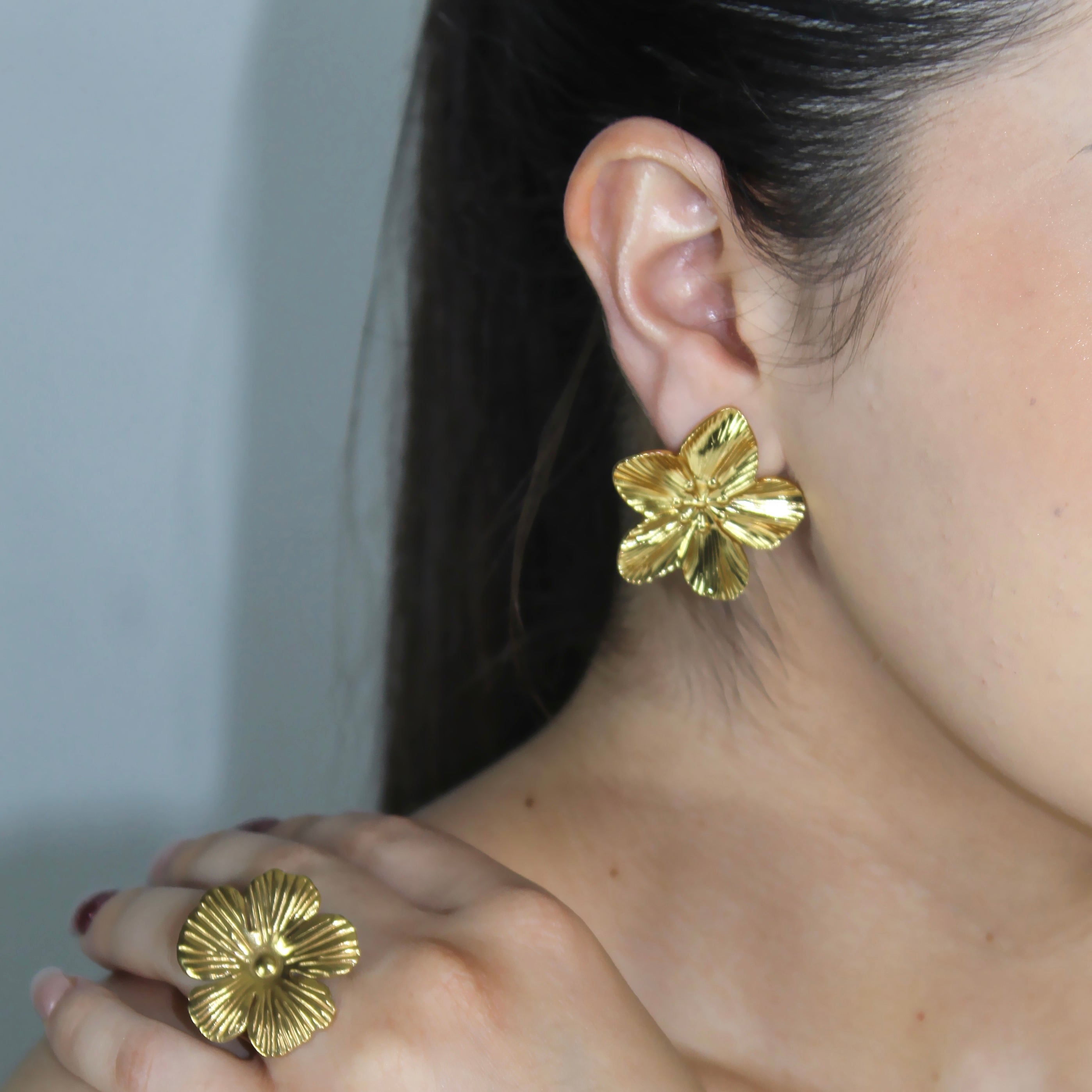 Gold Earrings