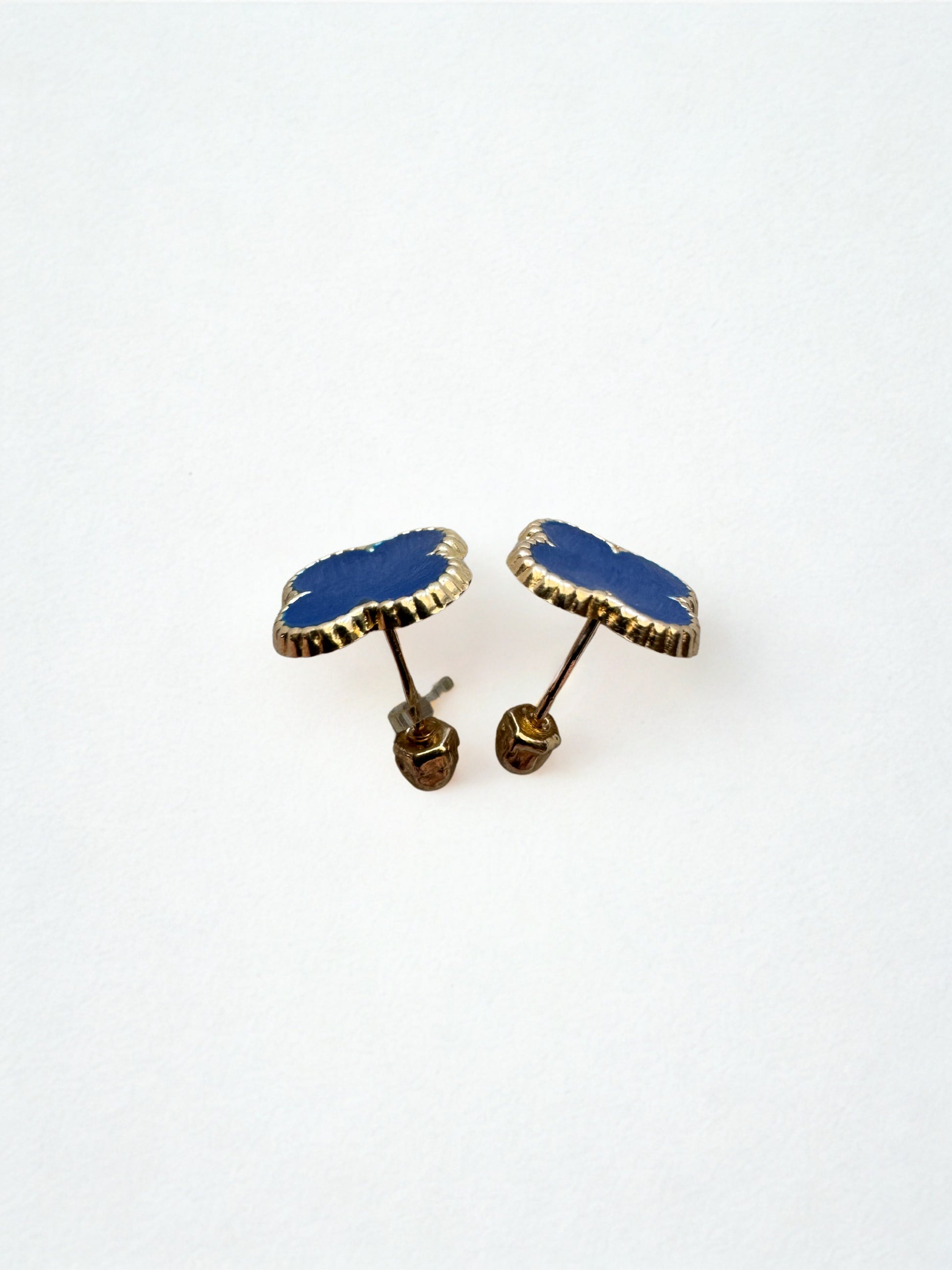 10k clover earrings